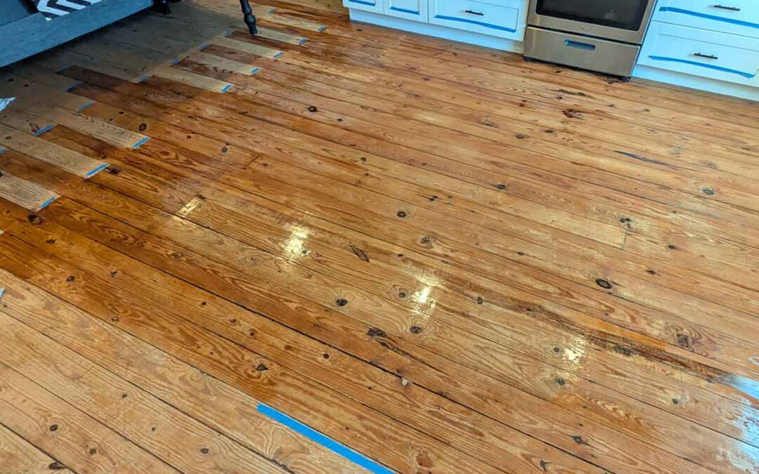 Refinished Wood Floor